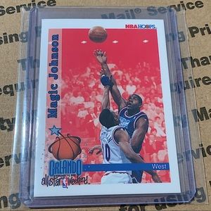 Magic Johnson ‘92 SkyBox // NBA Hoops All Star Card No. 309